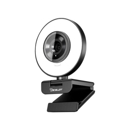 OpenBox Webcam Ocelot Gaming IRIS-W1 Full HD con Aro de Luz